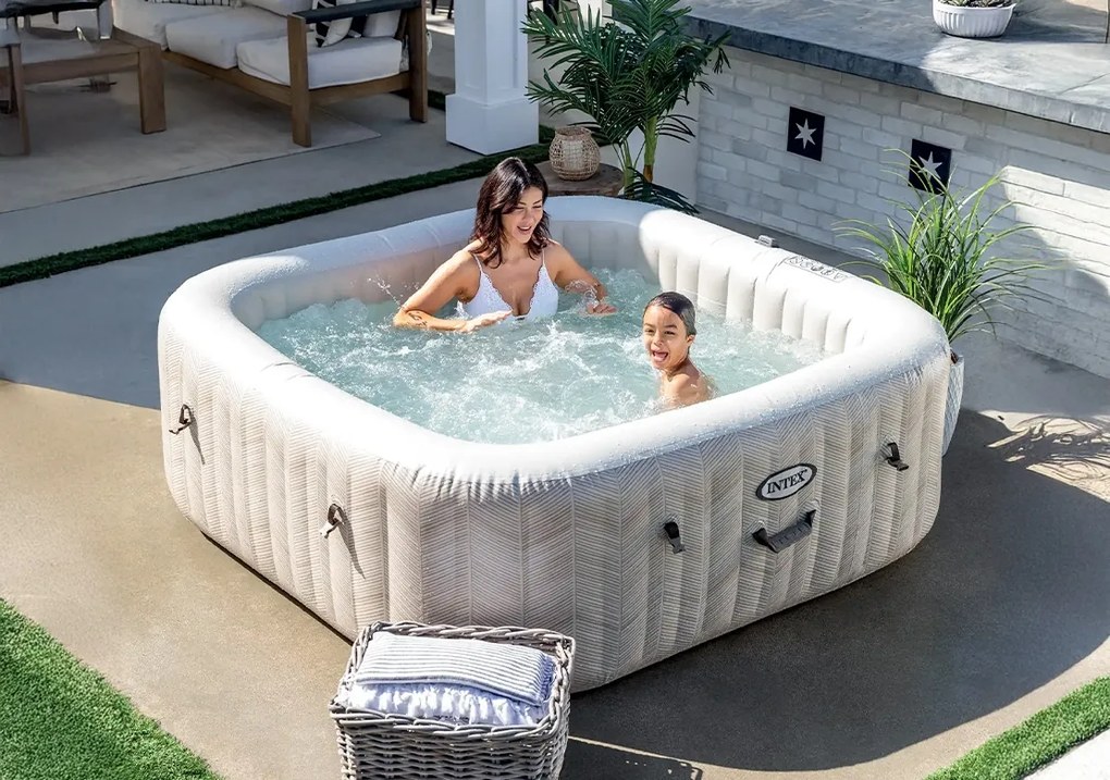 Intex | Vírivý bazén Pure Spa Chevron Deluxe 4 NP | 11400291