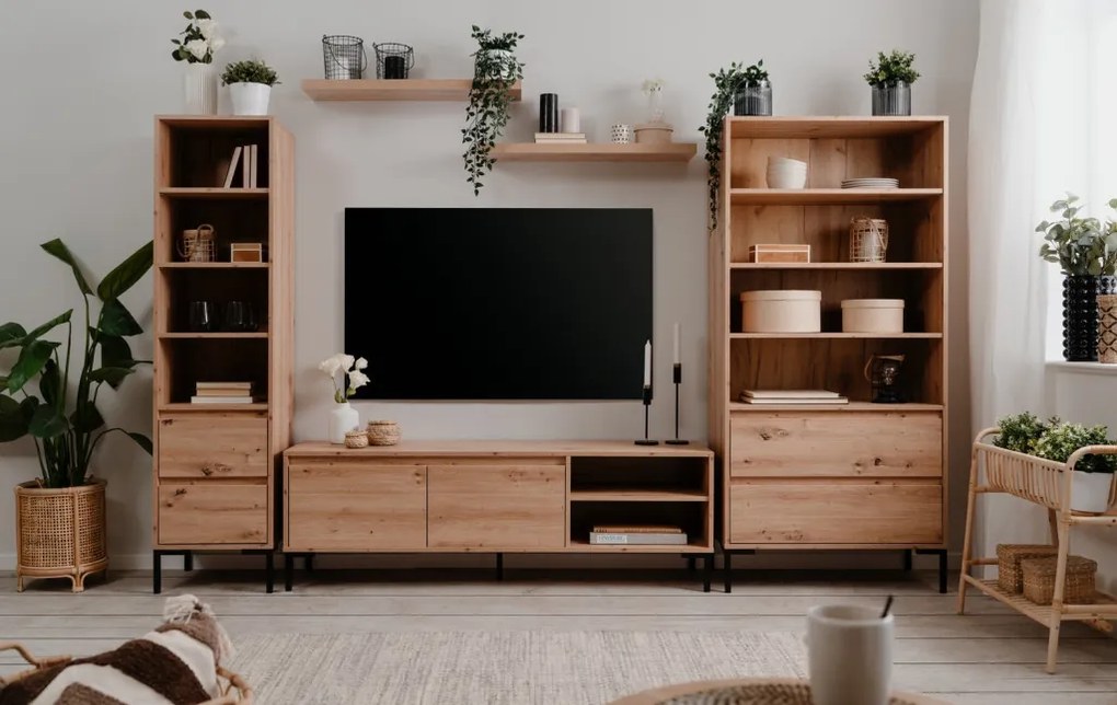 TV skrinka Korsika, dub artisan