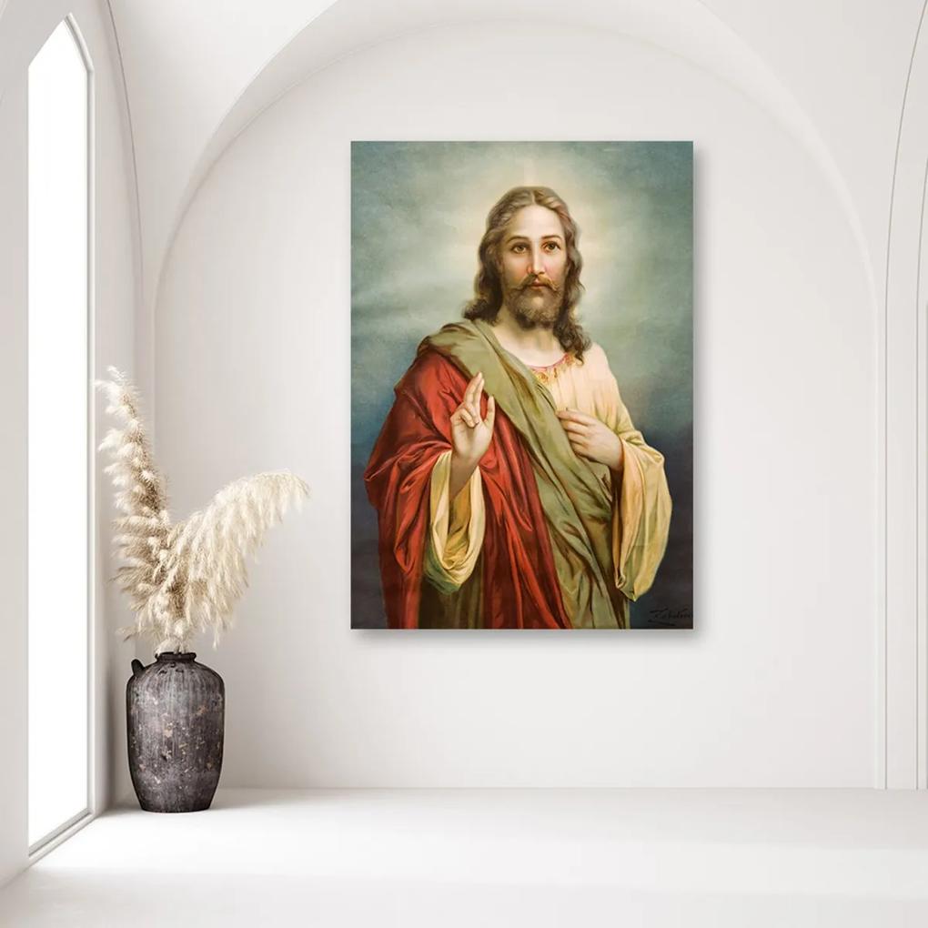 Obraz na plátně Ježíš Kristus - 70x100 cm