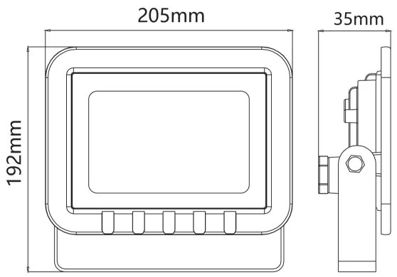LED reflektor LED/50W/230V