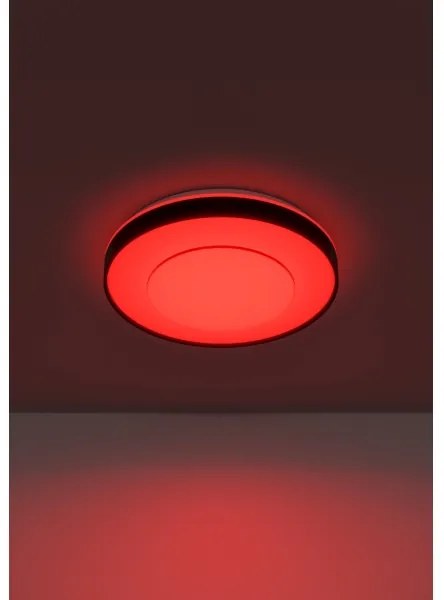 Eglo 300688 - LED RGBW stmievateľné stropné svietidlo MONTERIGGIONI-Z LED/18,5W/230V čierna+DO