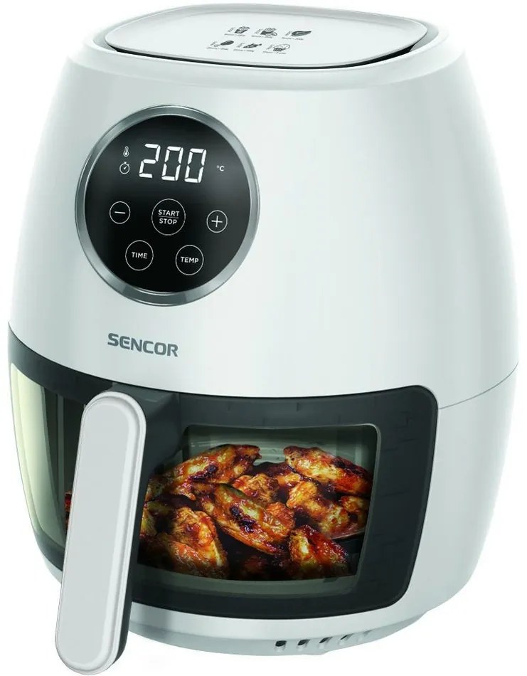 Sencor SFR 5340WH teplovzdušná fritéza