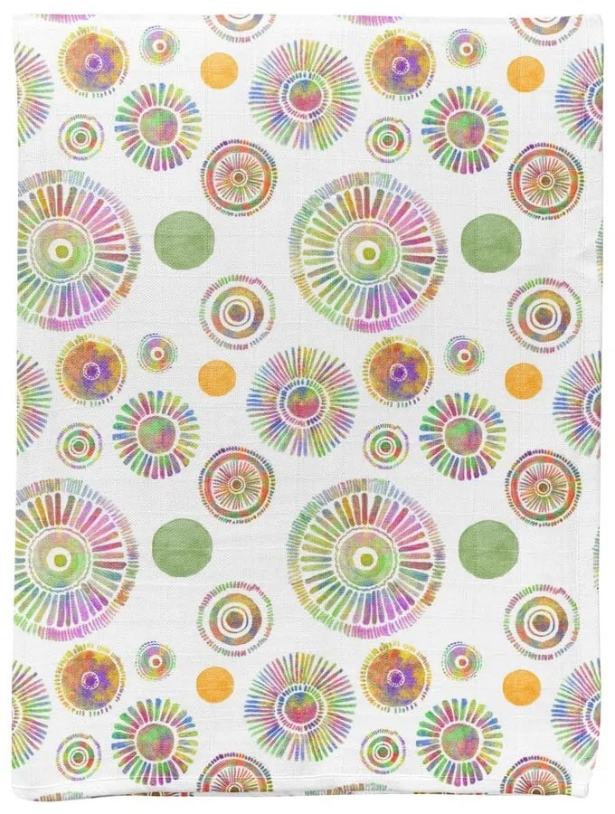 Biela mušelínová detská deka 75x100 cm Maya – Mijolnir