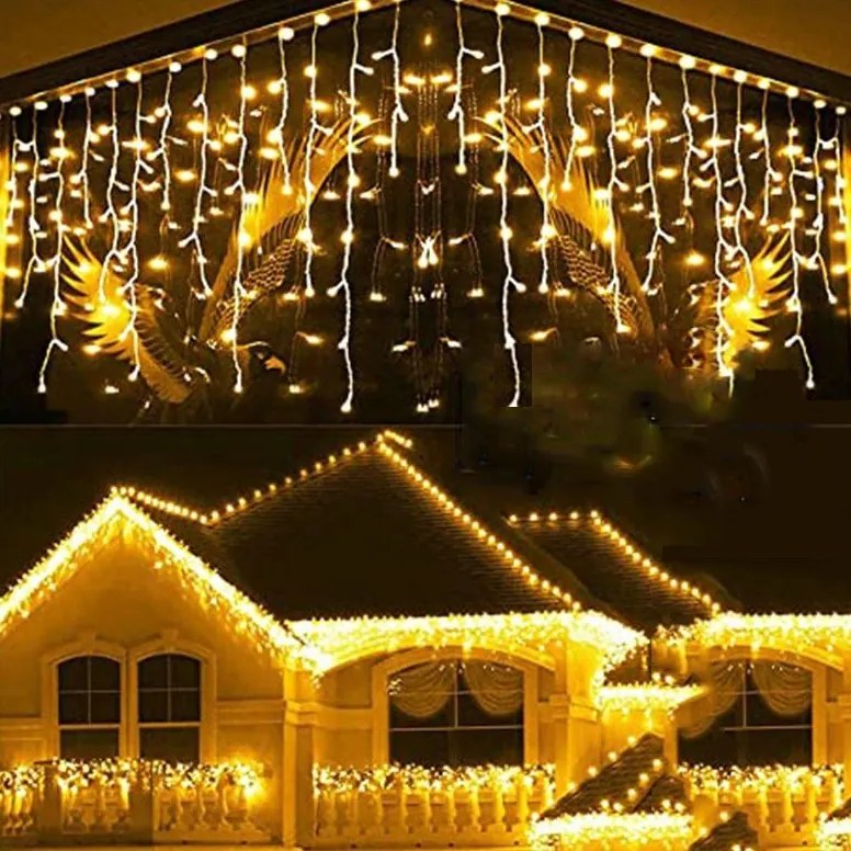 Světelný LED řetěz Kurty 300 cm teplá bílá