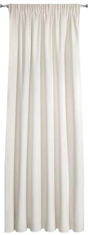 Krémový zatemňovací záves na páske VILLA 140x270 cm