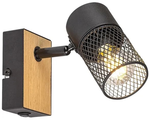 Rabalux 71151 - Nástenné bodové svietidlo METTA 1xE14/40W/230V dub