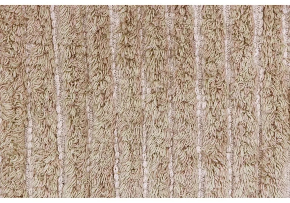 Béžový bavlnený koberec 140x200 cm Duetto Sage – Lorena Canals