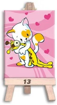 Detský obrázok MAX - MAČIČKA vzor 13