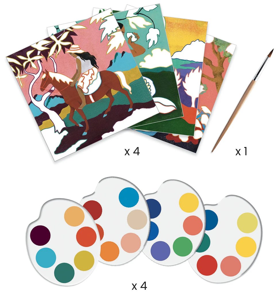 Kreatívna hra - Paul Gauguin - Polynézia