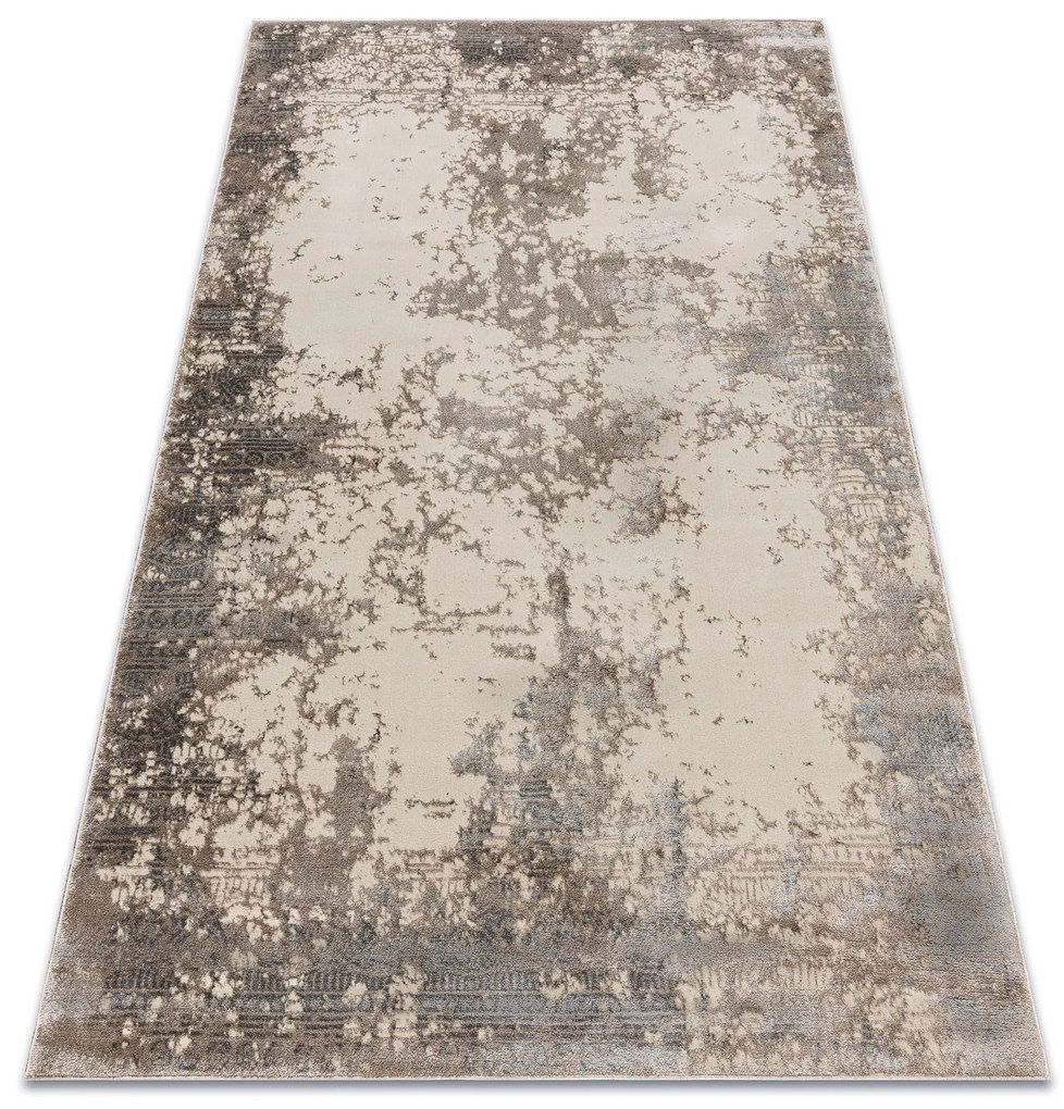 Koberec BLISS Z194AZ148 tmavo béžový / béžový - Abstrakcia