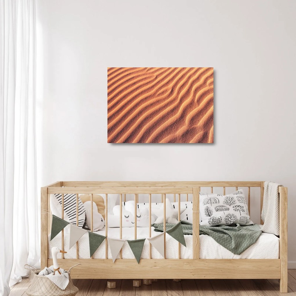 Sklenený obraz púšte (70x50 cm)