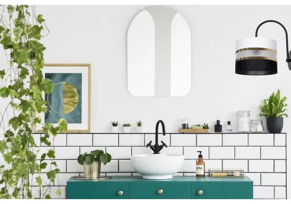 Nástenné svietidlo CORAL 1xE27/60W/230V čierna