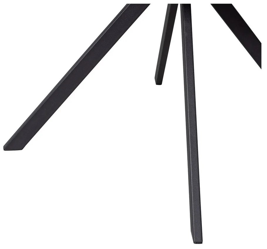 Koňakovohnedé čalúnené jedálenské kreslo s podrúčkami Fenne – WOOOD