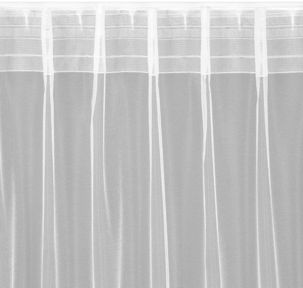ZÁCLONA NA PÁSKE TONIA 140X270 CM BIELA