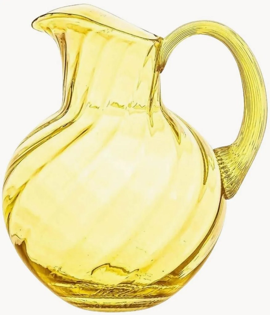 Ručne fúkaný džbán Swirl