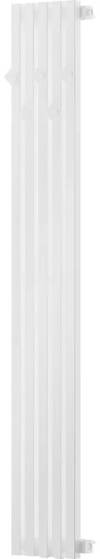 Mexen, Mexen Flux dekoratívny kúpeľňový radiátor 1500 x 240 mm, 450 W, biely - W127-1500-240-00-20