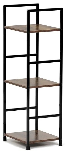 BONTEC Regál, mdf, hnedá, GD-213 OAK Farba: Hnedá
