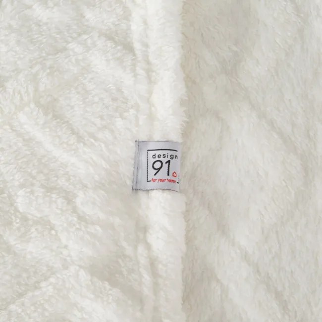 Deka D91 vrkoč biela