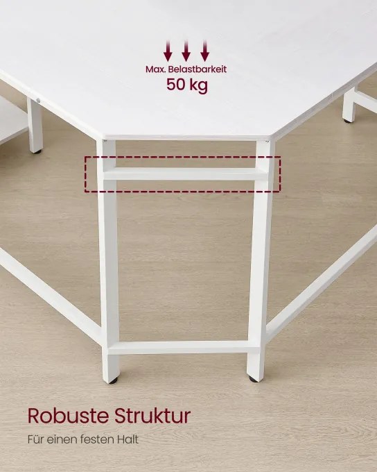Rohový kancelársky stôl LWD072W44