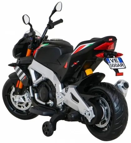 RAMIZ Elektrická motorka Aprilia Tuono V4 - čierna