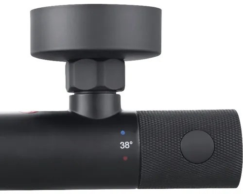 Termostatická sprchová batéria form & style Kuda čierna