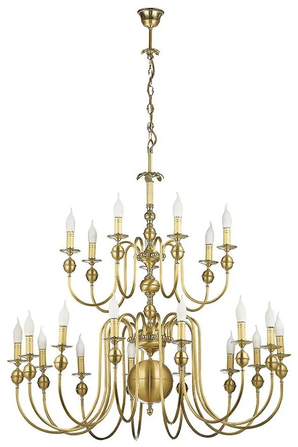 Jupiter 879 CE 21 - Závesný luster CEZAR II 21xE14/40W/230V