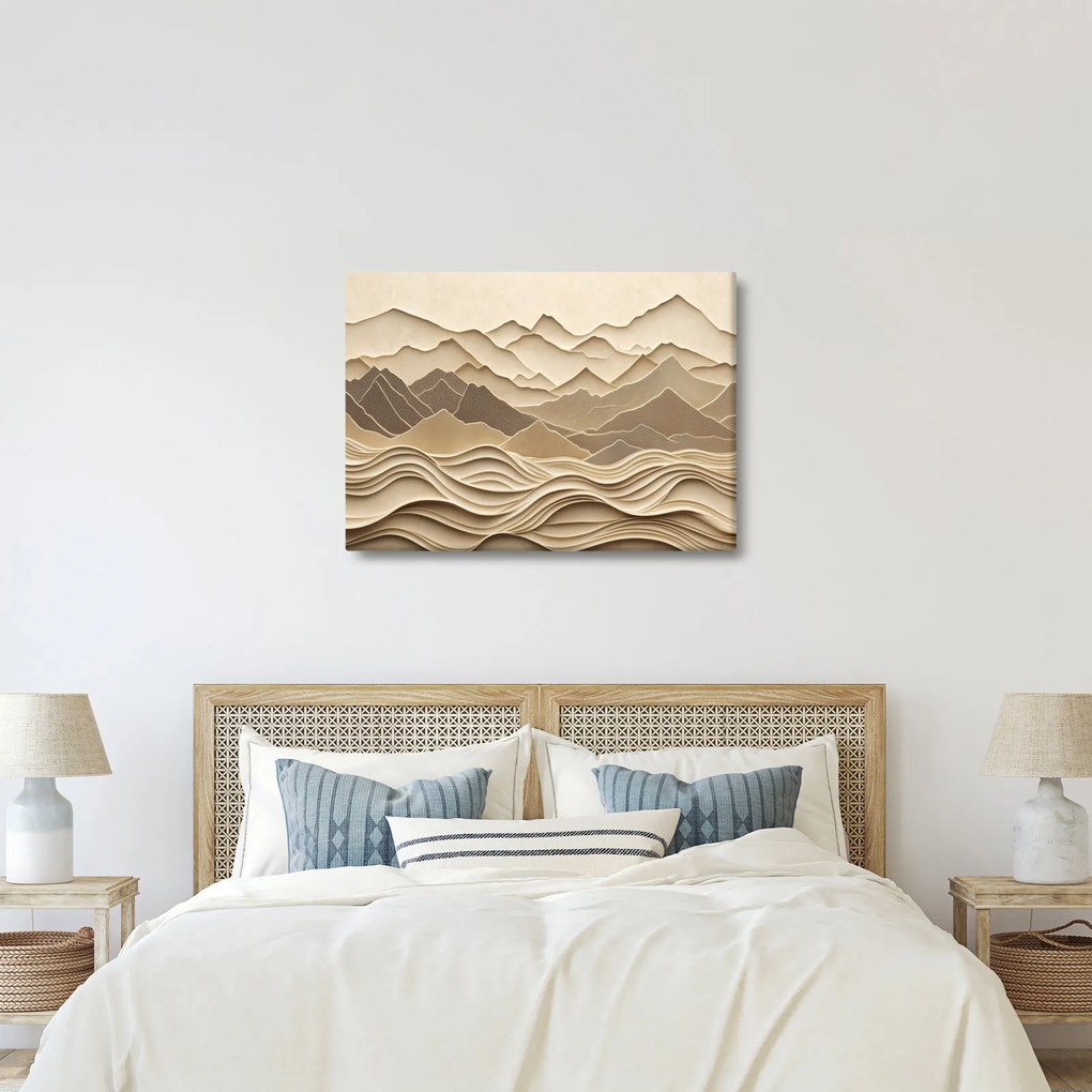 Obraz - 3D línia hôr (70x50 cm)