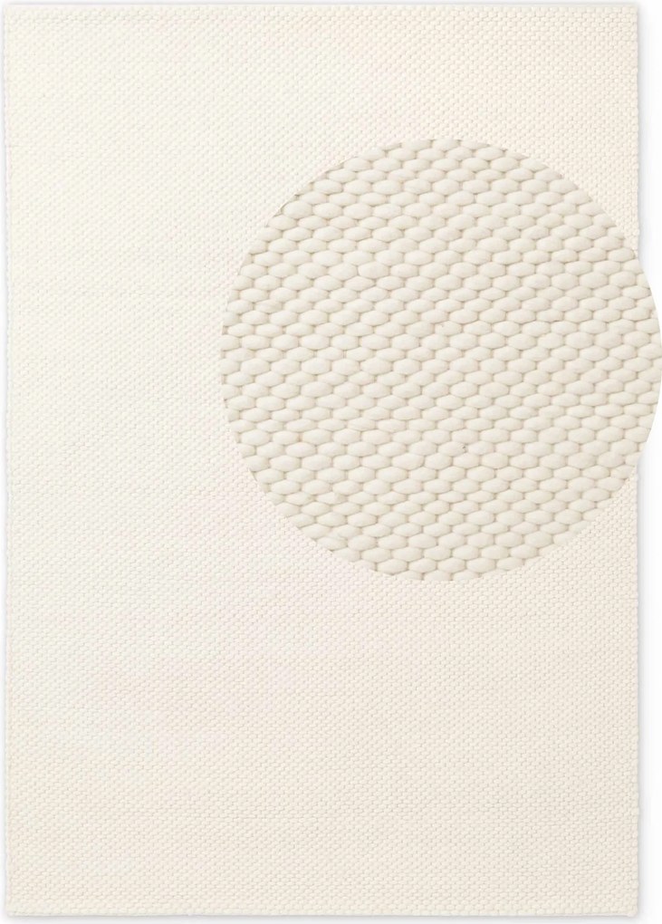 ELLE Decoration, Kusový koberec Lyon Beans 106314 Natural Cream z kolekce Elle, 160x230, biela, obývacia izba