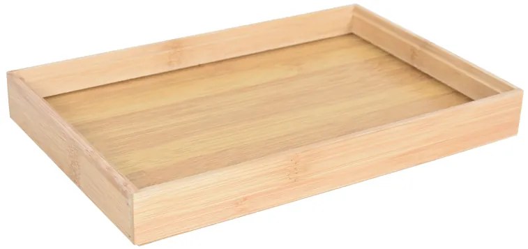 BISK Erga Laos, bambusový kontajner do kúpeľne 23x15x4cm, prírodná hnedá, ERG-08109