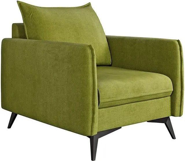 Zelené kreslo Juli Bis – Ropez