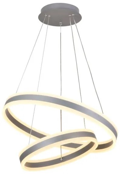 LED Stmievateľný luster na lanku LED/135W/230V 3000-6500K + diaľkové ovládanie