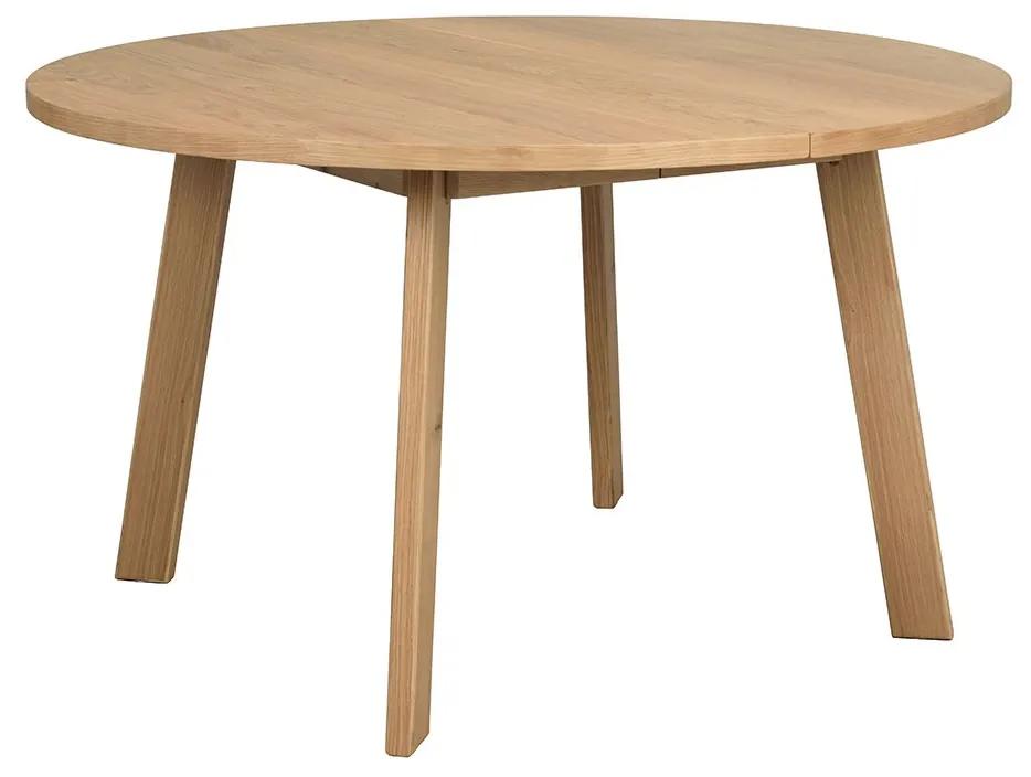 Rozkladací jedálenský stôl Glenside 130 × 130 × 75 cm