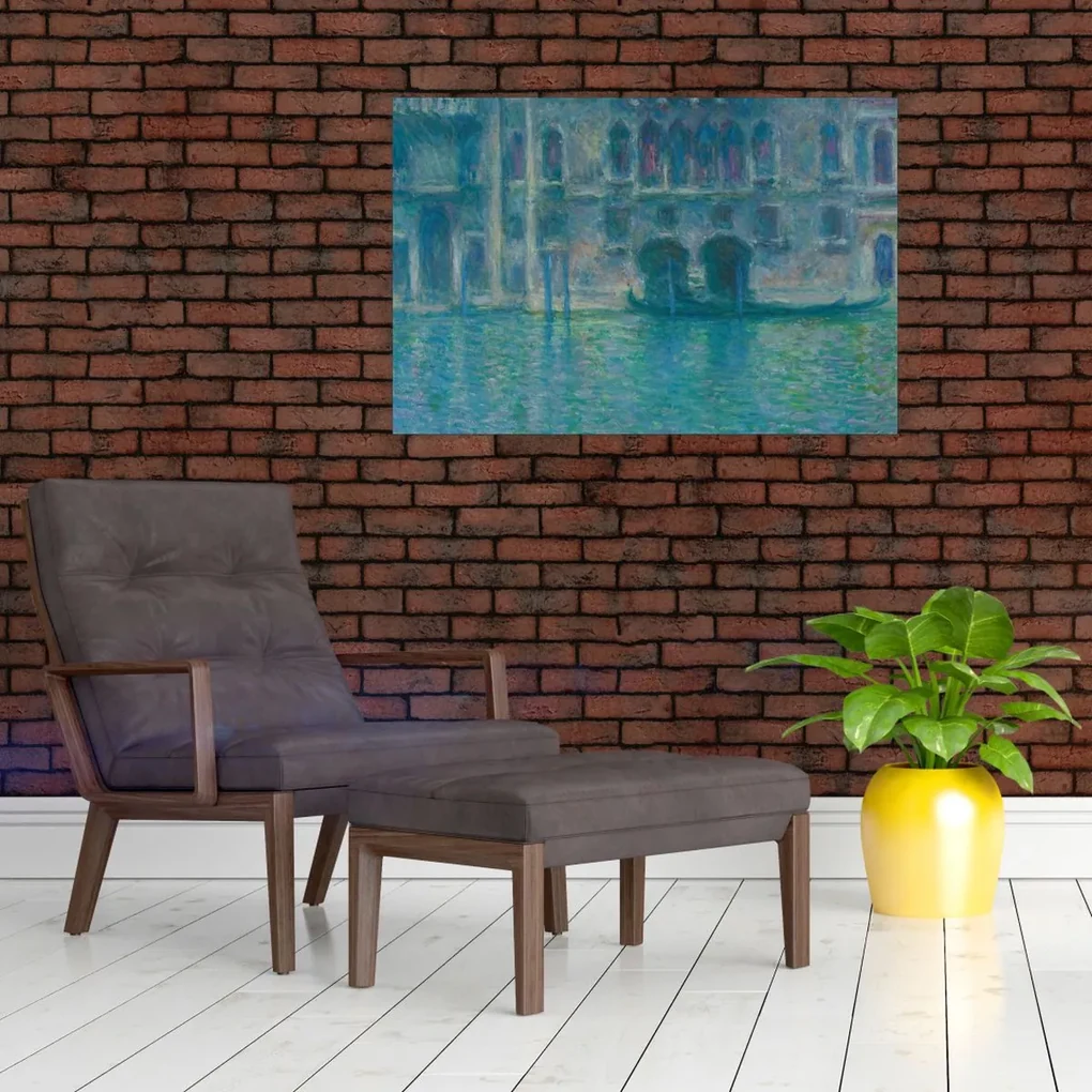 Obraz - Claude Monet, Palazzo da Mula, Venice, reprodukcia (90x60 cm)