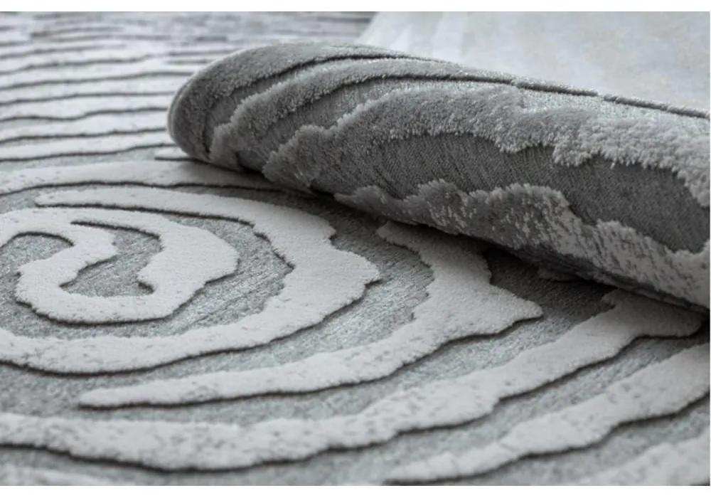 Luxusný kusový koberec Nori šedý 133x190cm