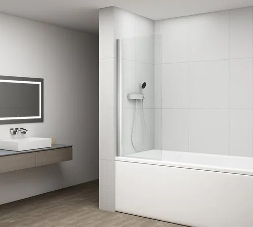 Polysan Rota vaňová zástena 150x65 cm chróm FA650