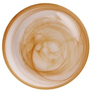 18-dielna jedálenská súprava oranžová/sklo