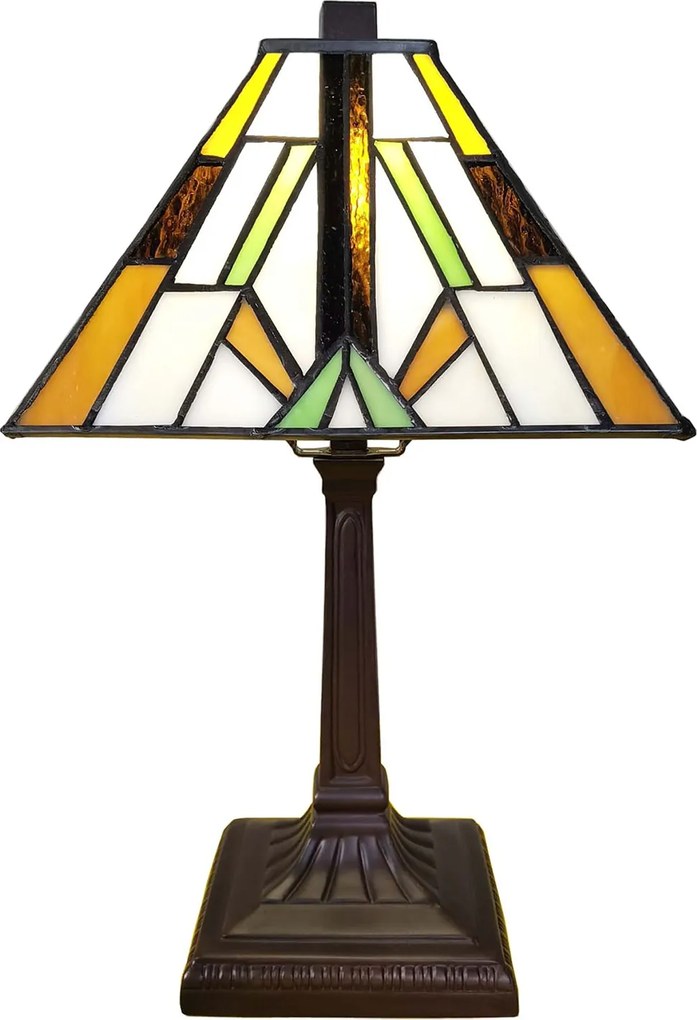 Stolní Tiffany lampa Avice - 20*20*34 cm