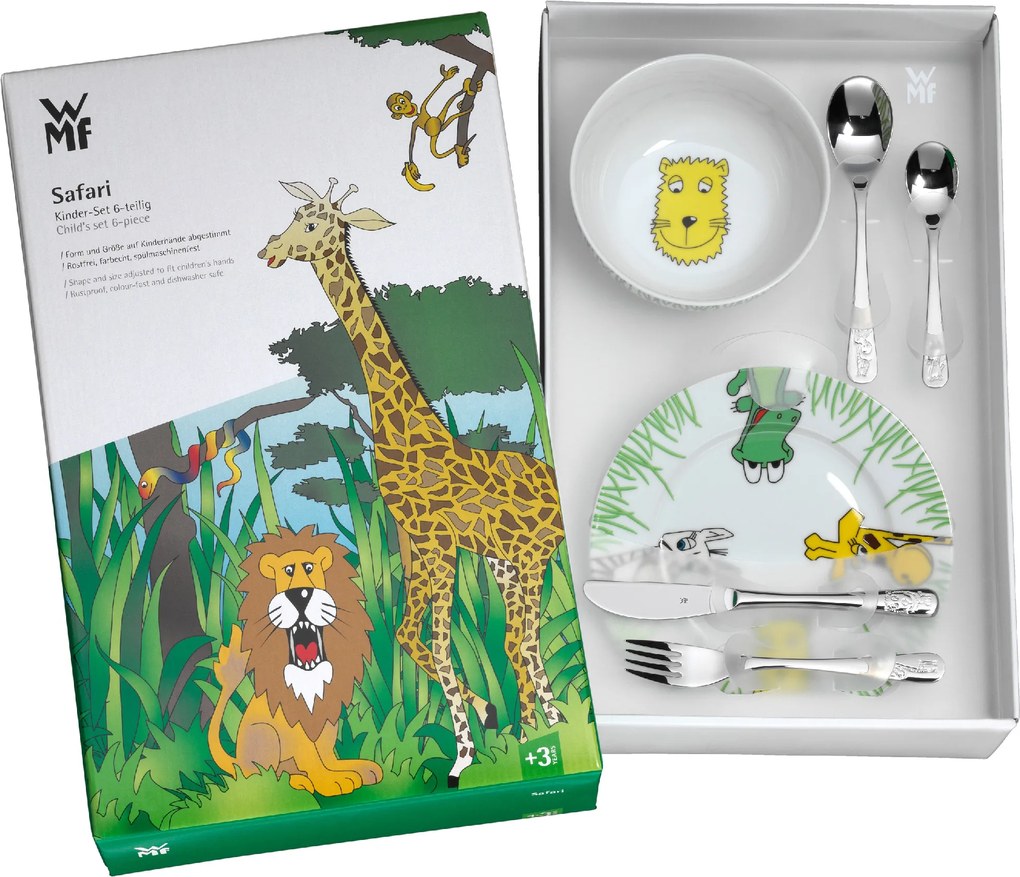 Detský jedálny set Safari WMF 6 ks