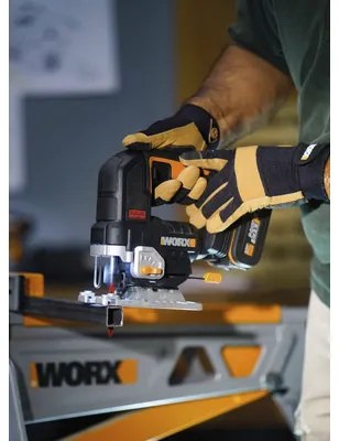 Aku priamočiara píla Worx WX542.9, 20V, bez akumulátora a nabíjačky