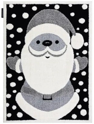 Koberec JOY Santa čierny / krém