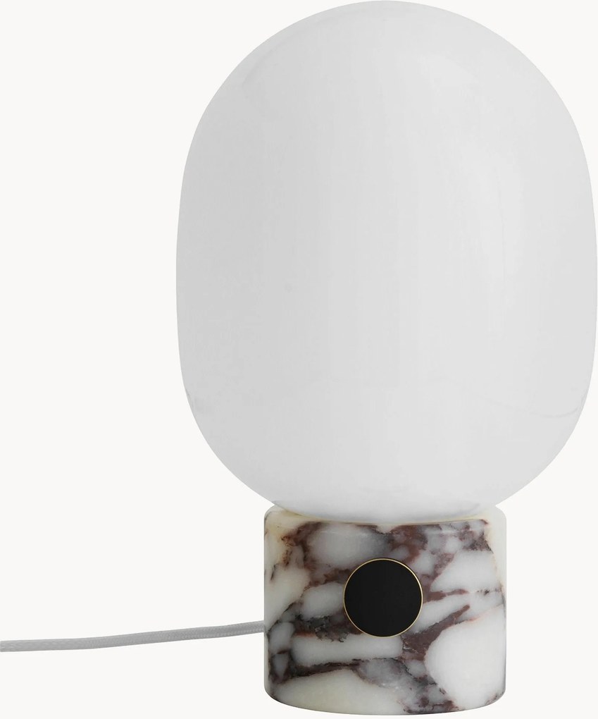Malá stmievateľná stolová lampa JWDA, V 32 cm