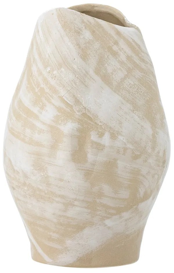 Béžová váza z kameniny (výška 31 cm) Obsa – Bloomingville
