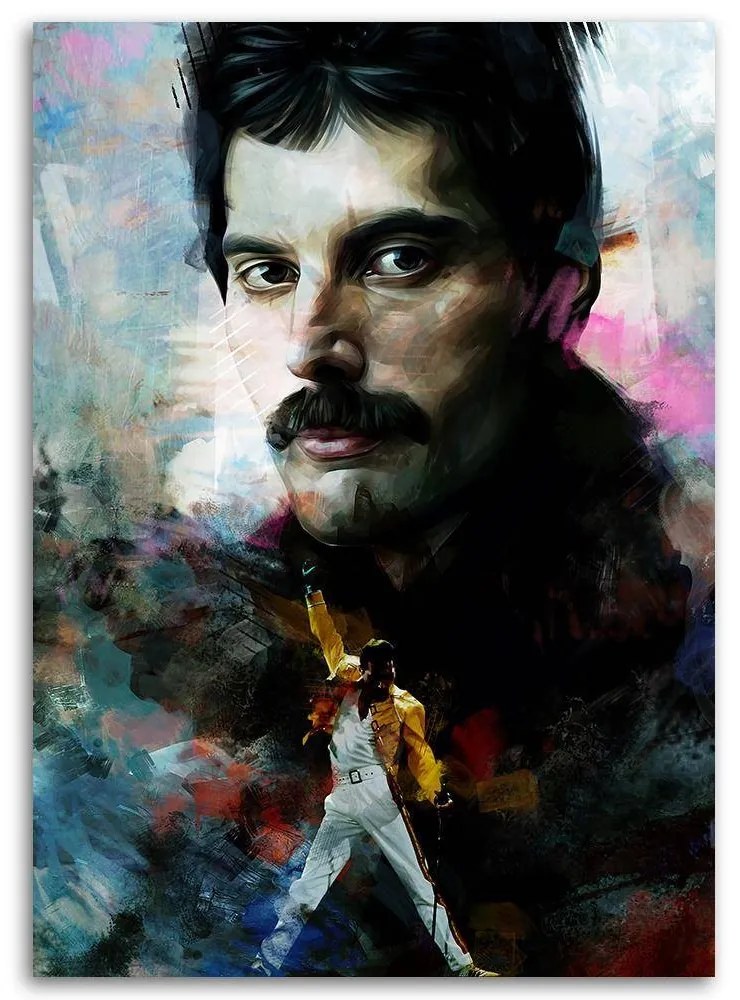 Gario Obraz na plátne Freddie Mercury Bohemian Rhapsody - Dmitry Belov Rozmery: 40 x 60 cm