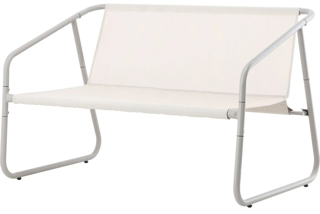 Záhradný set: Mini-gauč, 2 kreslá a stolík - béžová