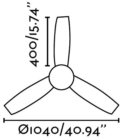 Stropný ventilátor s osvetlením Faro MINI UFO 33455 sivá/javor + záruka 3 roky ZADARMO
