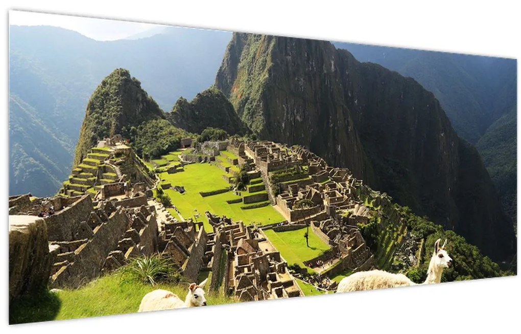 Obraz - Machu Picchu (120x50 cm)