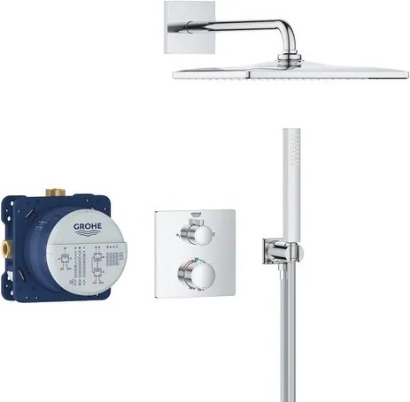 Grohe Precision sprchový systém vrátane podomietkového telesa chróm 34881000 G34881000