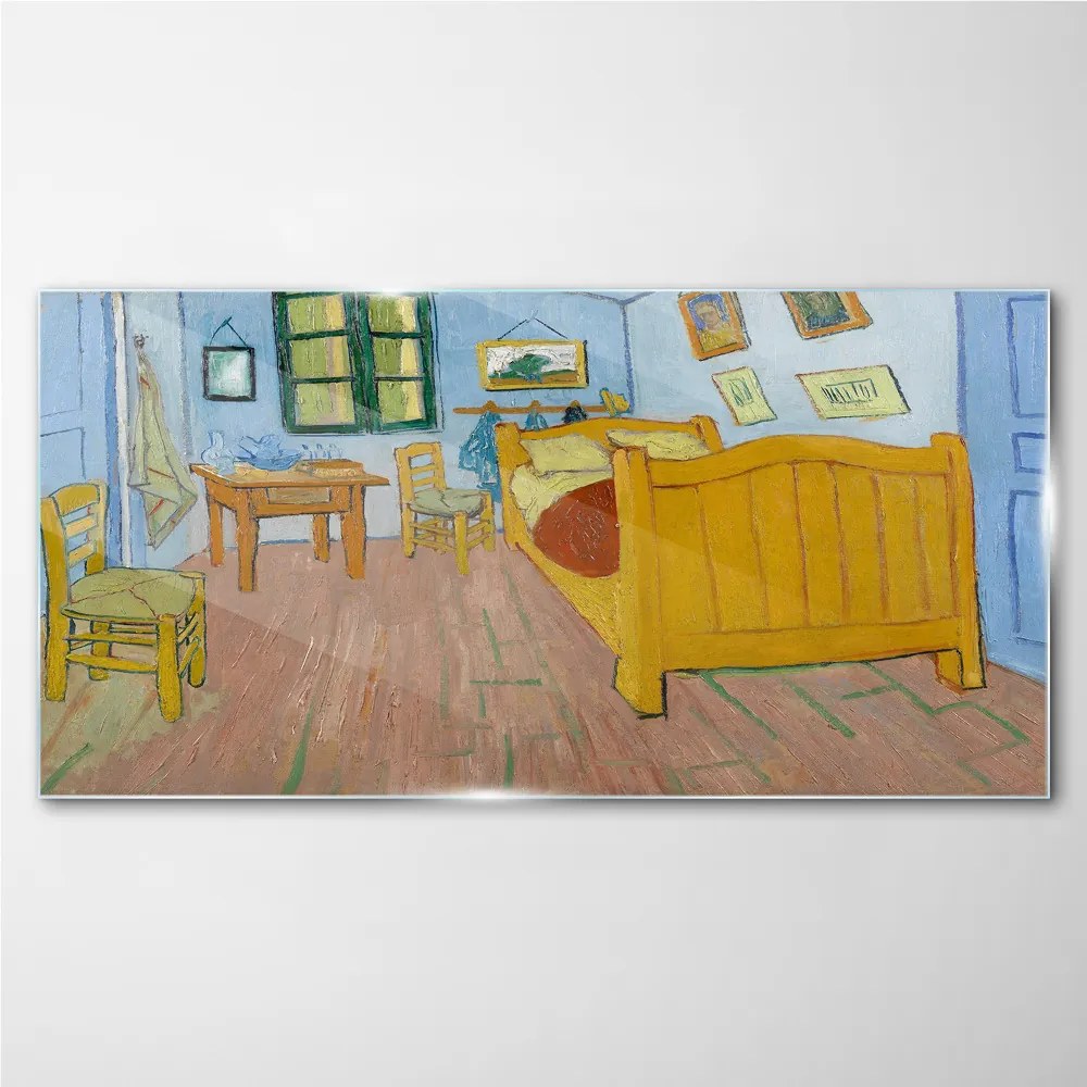 Obraz na skle Spálňa v arles van gogh