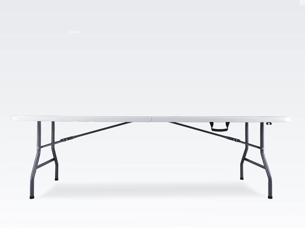 BRIMO Záhradný skladací stôl - 242x75 cm - 26