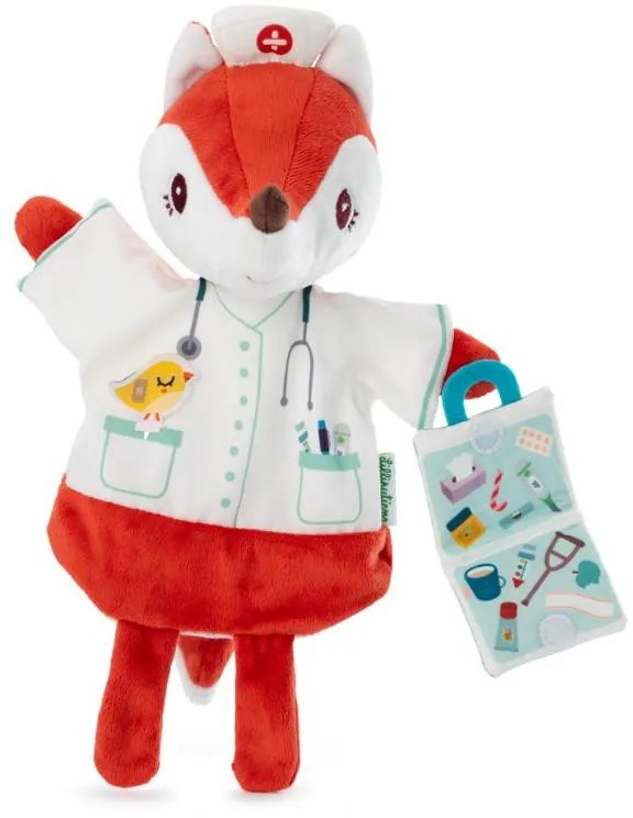 Lilliputiens - maňuška na ruku - doktorka líška Alice